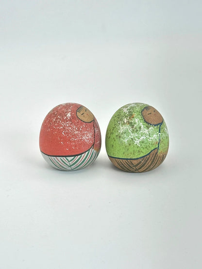 K05029 - Kokeshi Hime Daruma set