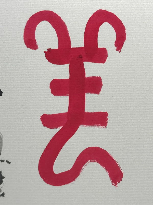 SHP18 - Original artwork card Shikishi