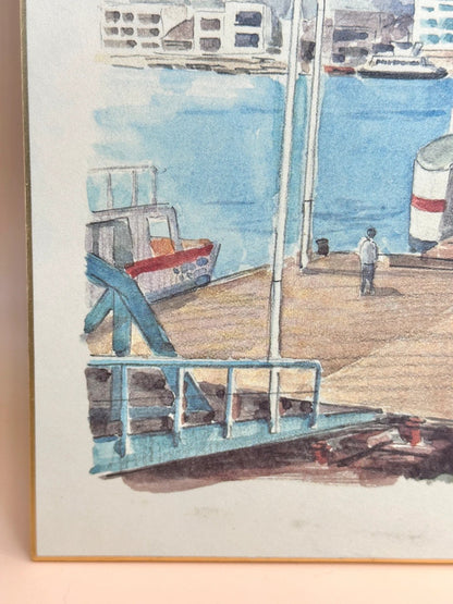 SHP124 - Printed Shikishi by Shigeharu Ueno 上野重治