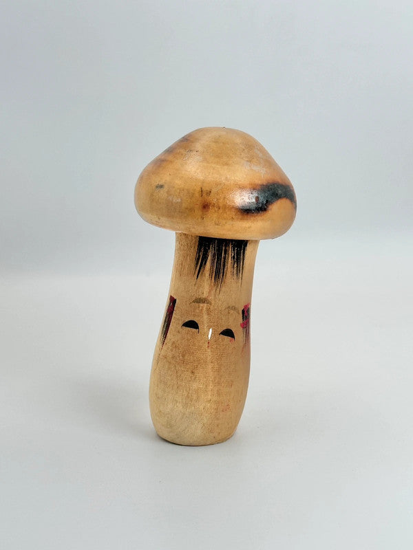 K10124 - Mushroom kokeshi doll