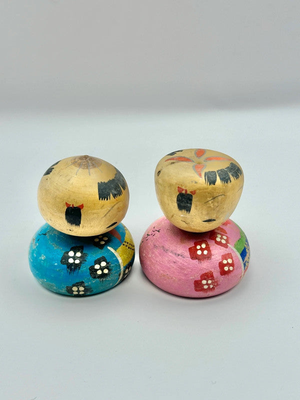 K05008 - Japanese Wooden Kokeshi Dolls