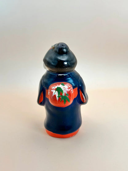 FT147 - Otafuku ceramic folk craft お多福