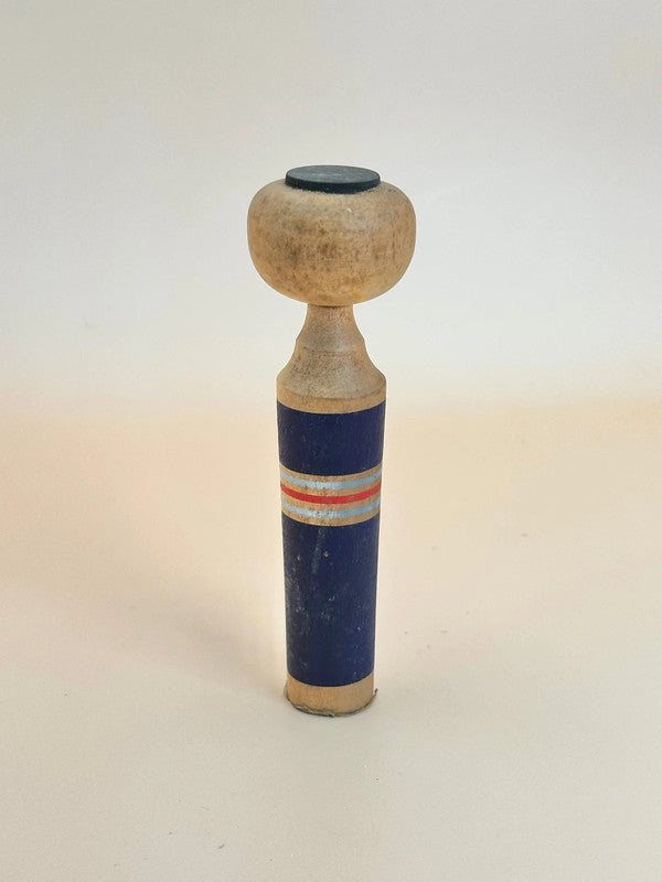 K10127 - Vintage sosaku kokeshi - Navy blue