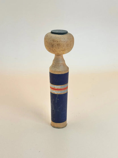 K10127 - Vintage sosaku kokeshi - Navy blue