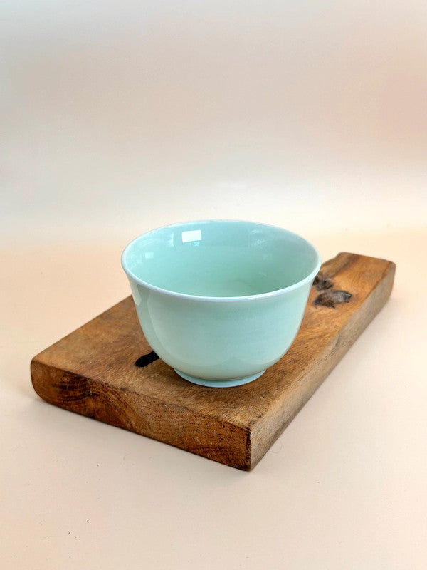 TB08 - Tea Ceremony Set with Wabi-Sabi Wood Base