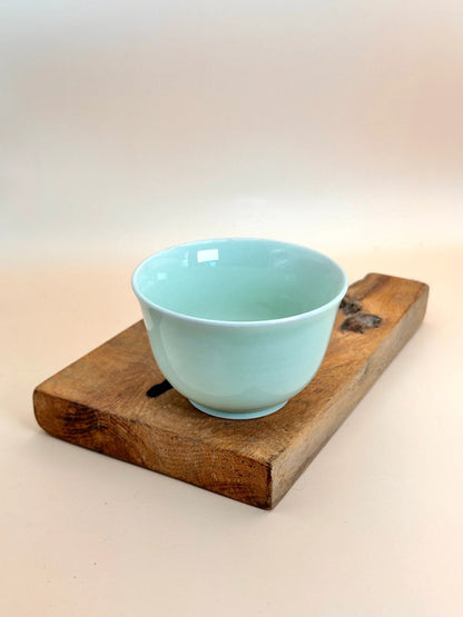 TB08 - Tea Ceremony Set with Wabi-Sabi Wood Base