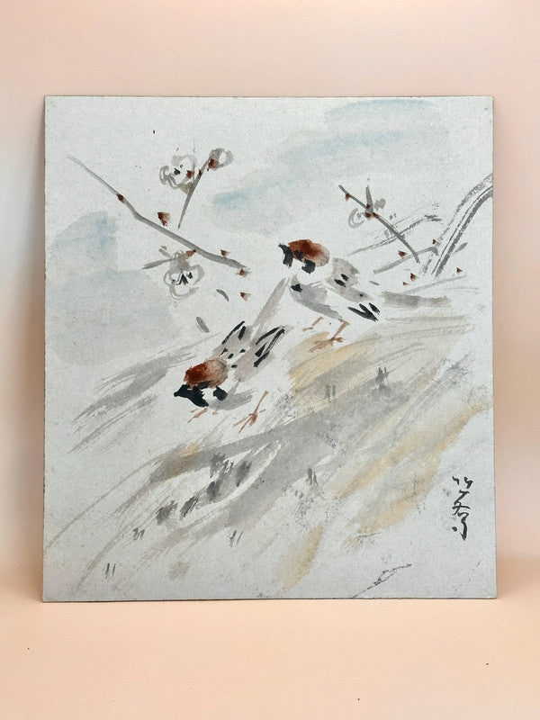 SHP104 - Vintage Original Shikishi artwork card