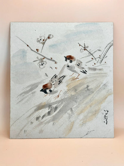 SHP104 - Vintage Original Shikishi artwork card
