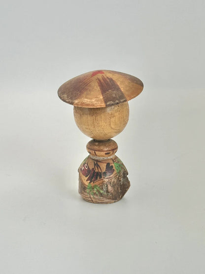 K05024 - Vintage mini omiyage kokeshi