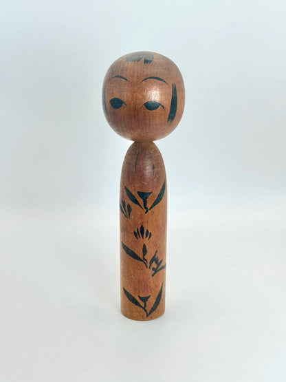 K18080 - Traditional Sakunami Kokeshi by Harue Otokozawa
