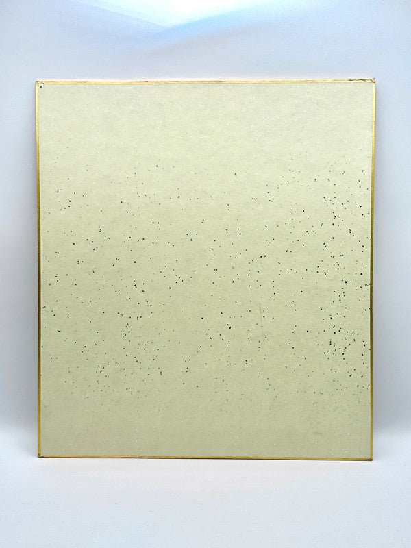 SHP01 - Red bamboo Shikishi drawing card