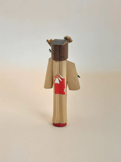 K10135 - Bamboo kokeshi folk crafts doll