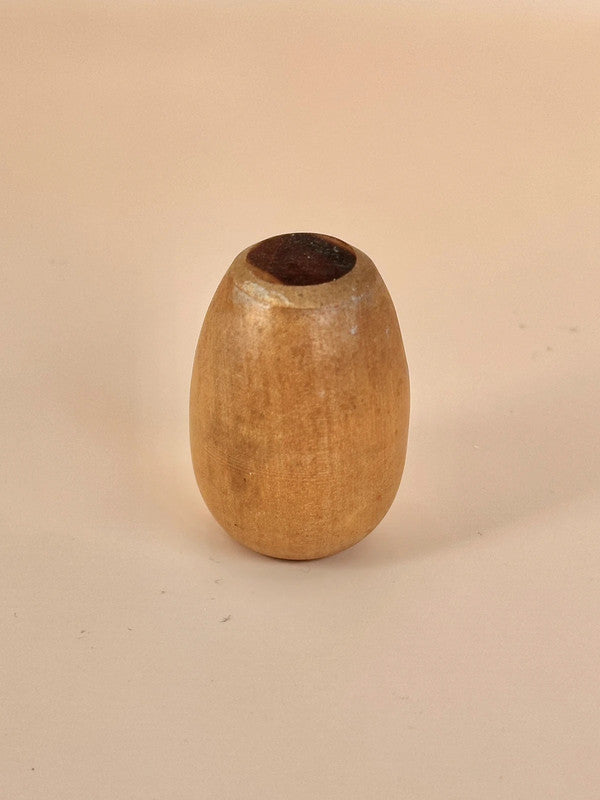K05041 - Vintage wooden Daruma doll