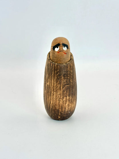 K10120 - Vintage daruma kokeshi Nasu