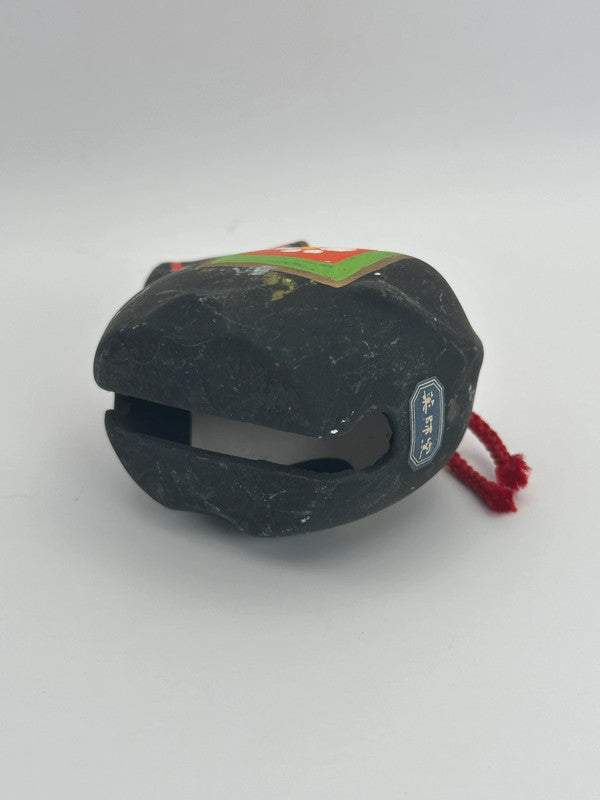 CB001 - Cloche décorative en argile Vache Dorei