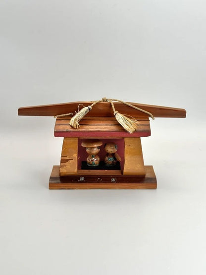 FT69 - Vintage bamboo Japanese folktoy