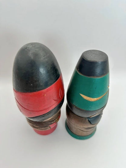 K15008 - Sosaku kokeshi doll Ainu set