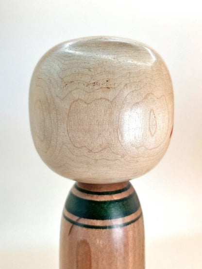 K25048 - Shingata Kokeshi by Kaganuma Masayuki 加賀沼勝子