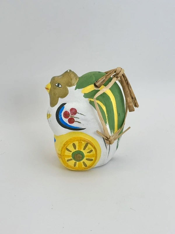 CB013 - Japanese clay bell ornament Dorei