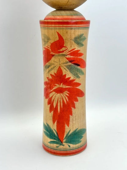 K25007 - Traditional Naruko kokeshi by Jinji Okazaki
