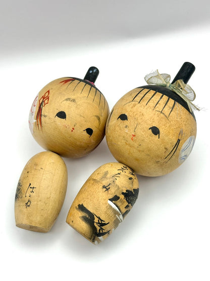 K15036 - Onesen souvenir Japanese kokeshi doll