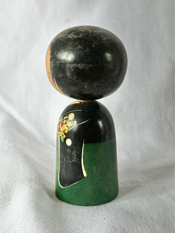 K10055 - Japanese bobble kokeshi sosaku doll