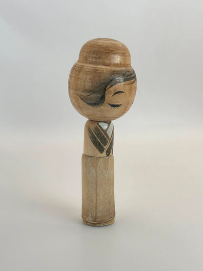 K15064 - Sosaku bamboo Kokeshi doll