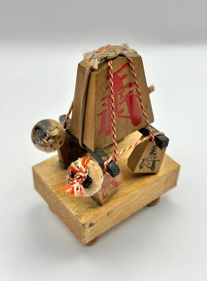 FT26 - Poupée Shogi Kokeshi en bois