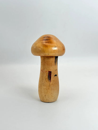 K10124 - Mushroom kokeshi doll
