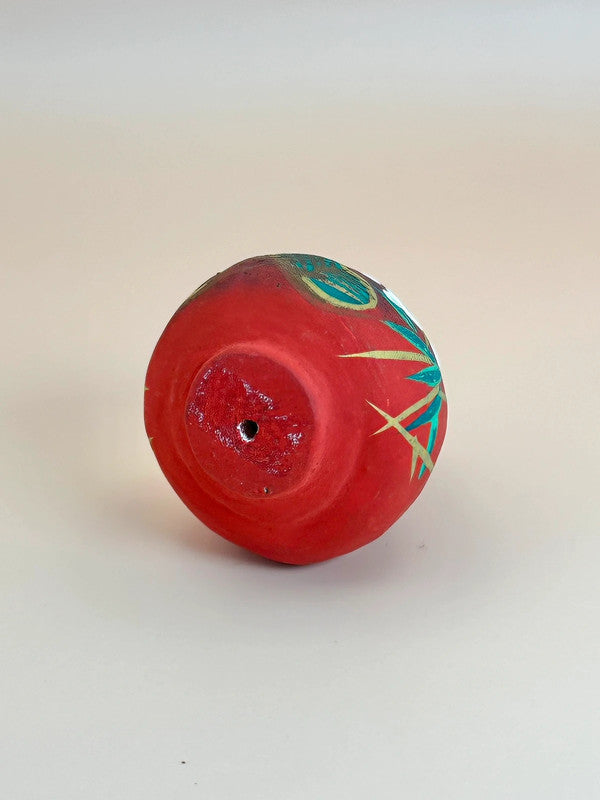 FT124 - Vintage Kaga Hachiman Okiagari Daruma doll