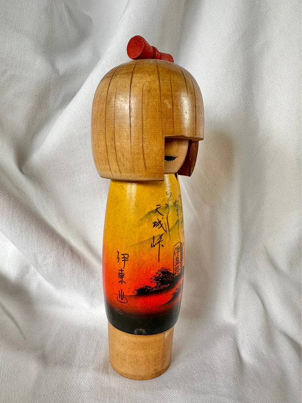 Japanese kokeshi doll by Kunio Miyagawa