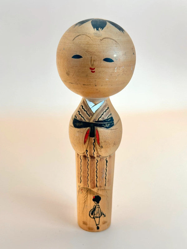 K15072 - Sosaku Kokeshi with Kyoto Maiko