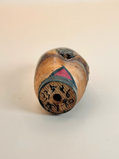 K05038 - Wooden craft Daruma doll
