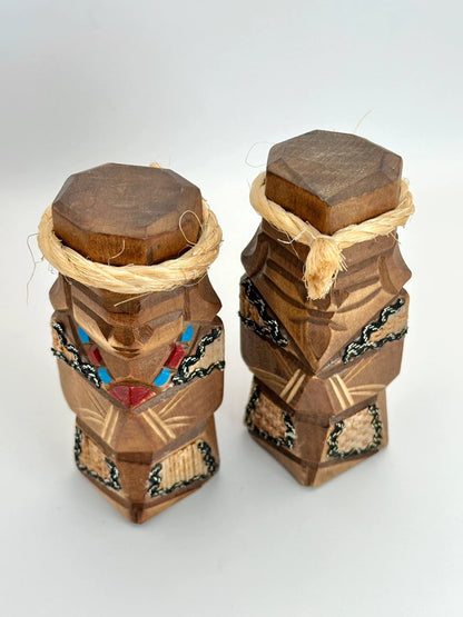 K10097 - Sosaku Doll Pair – Ainu Couple Set