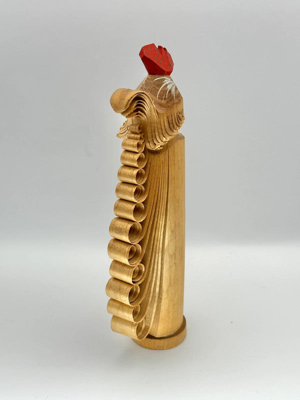 FT12 - Poulet jouet folklorique vintage Sasano Ittobori