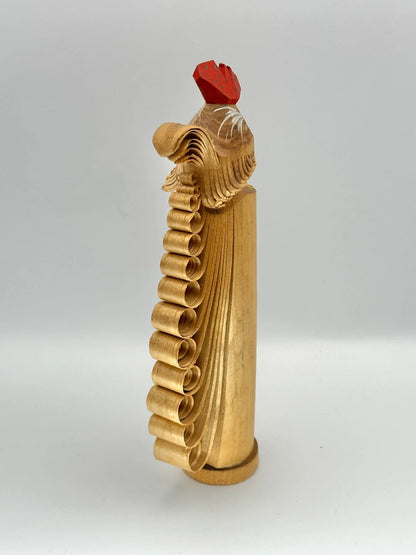 FT12 - Poulet jouet folklorique vintage Sasano Ittobori