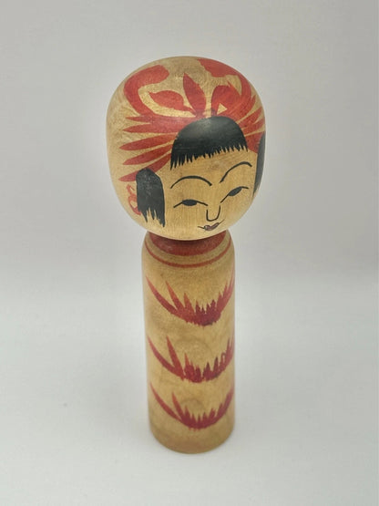 K10029 - Traditional Hijiori kokeshi by Okuyama Koji