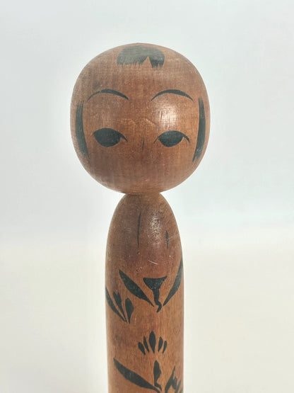 K18080 - Traditional Sakunami Kokeshi by Harue Otokozawa