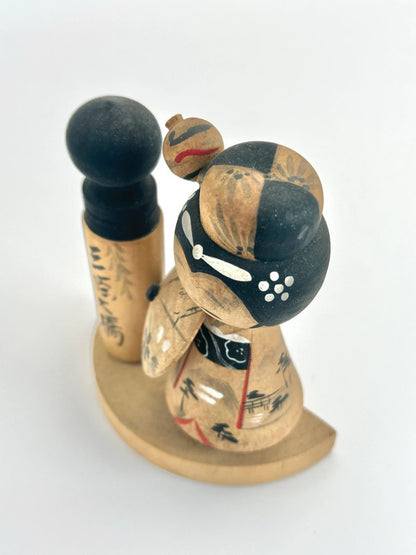 K10103 - Vintage omiyage kokeshi Sanjo Ohashi