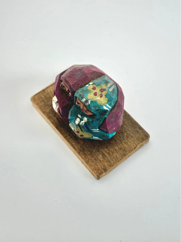 FT137 - Japanese folk carft Daruma set 会津彫