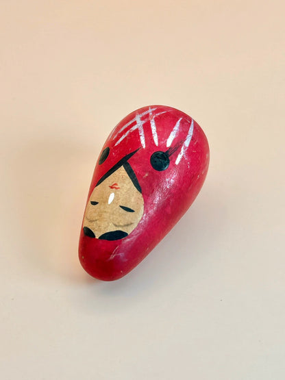 FT126 - Vintage Okiagari Kobōshi daruma doll