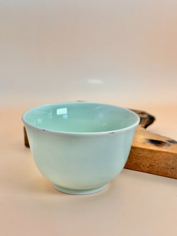 TB08 - Tea Ceremony Set with Wabi-Sabi Wood Base