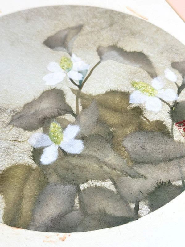 SHP116 -  Japanese Chigiri-e Shikishi card Akiko Tomozawa 友澤章子
