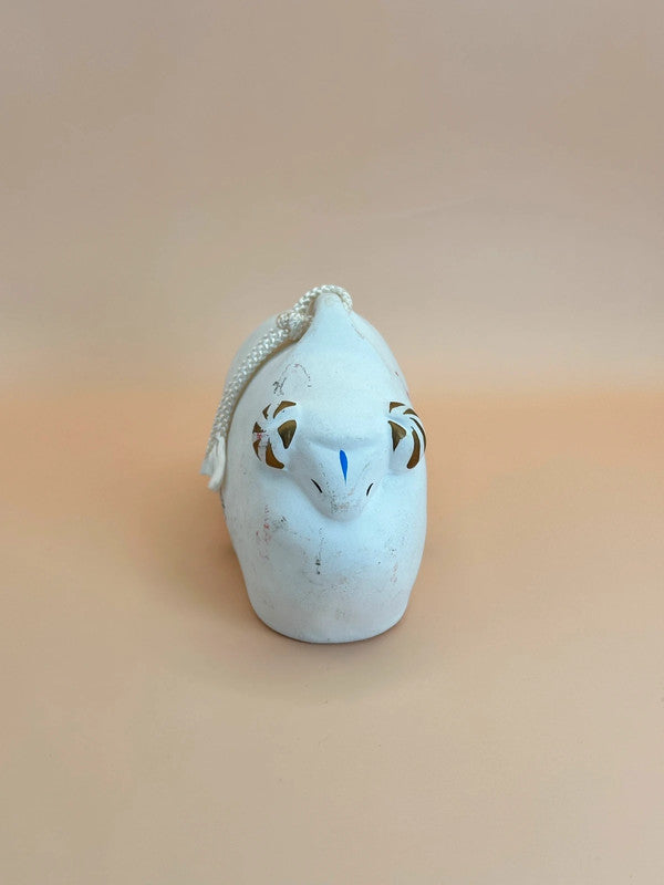CB020 - Cloche décorative en argile Mouton Dorei