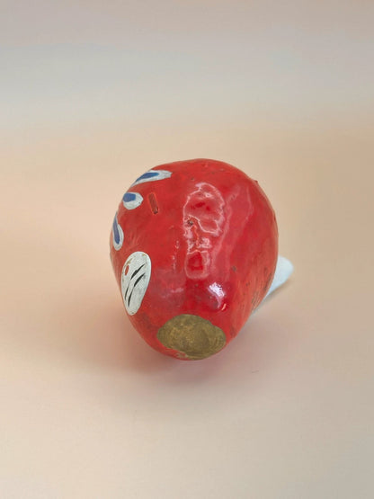 FT115 - Vintage Daruma doll from Chūkō-ji 仲源寺