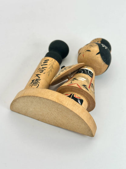 K10103 - Vintage omiyage kokeshi Sanjo Ohashi
