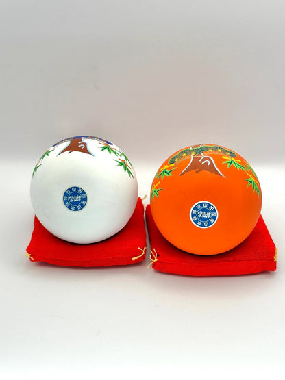 FT06 - Paire de poupées Kaga Hachiman Okiagari Daruma