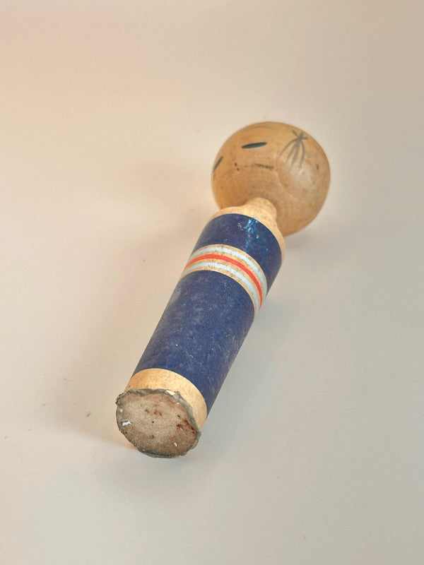 K10127 - Vintage sosaku kokeshi - Navy blue