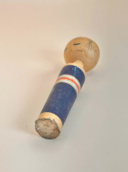 K10127 - Vintage sosaku kokeshi - Navy blue