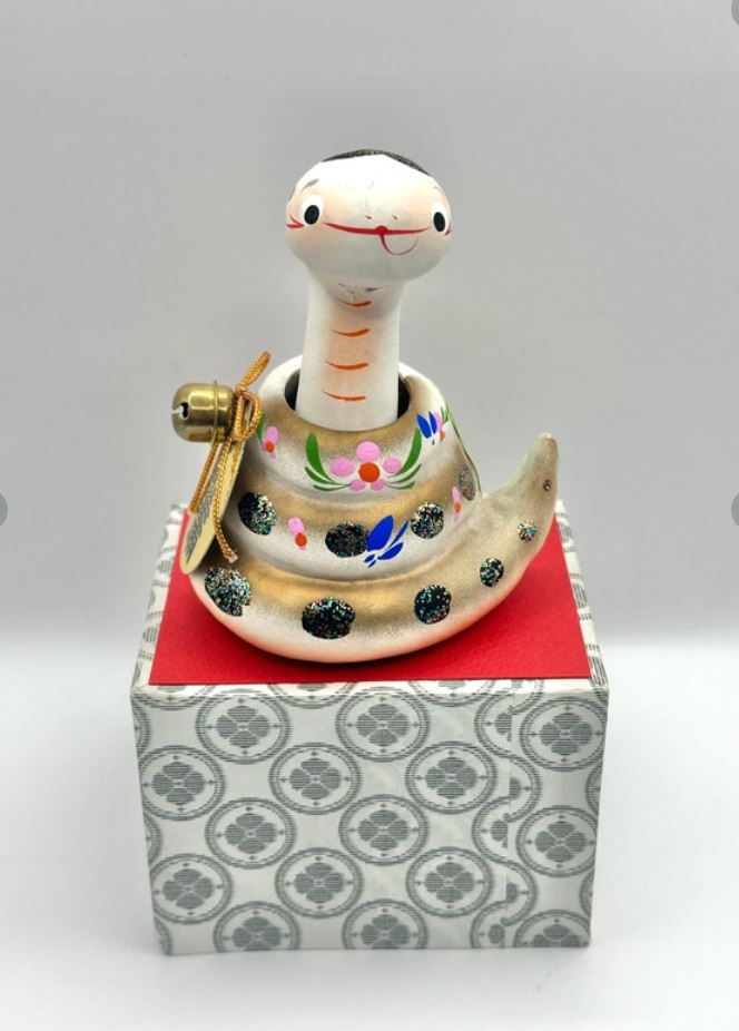 FT17 - Jouet folklorique serpent animal du zodiaque